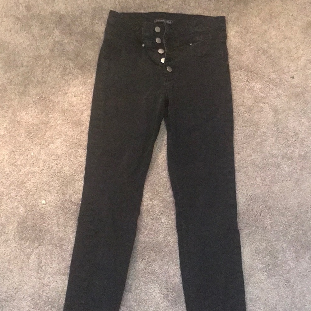 Abercrombie & Fitch Black Skinny Jeans